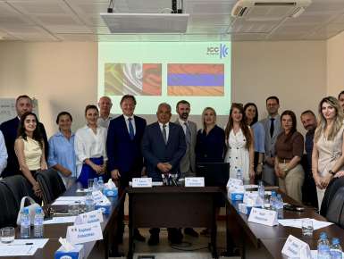 ICC Armenia incontra l'Ambasciatore d'Italia Alessandro Ferranti