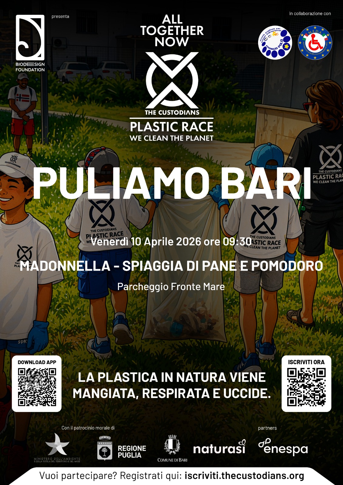 Bari si mobilita per la "Plastic Race": quando la cura del mare diventa lezione di vita e inclusione