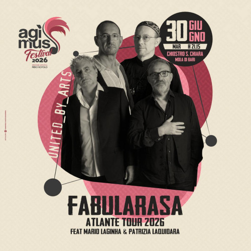'' I  FABULARASA  ATLANTE TOUR 2026  in  concerto  a  MOLA DI  BARI ''
