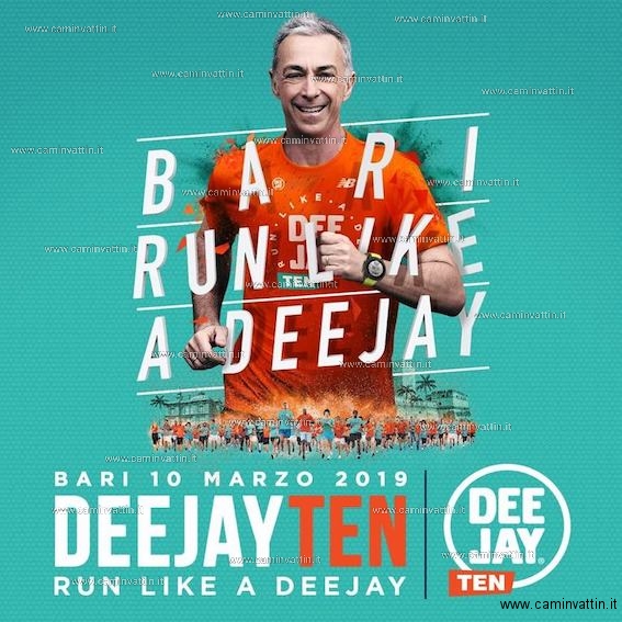Torna a Bari la DeeJay Ten edizione 2019