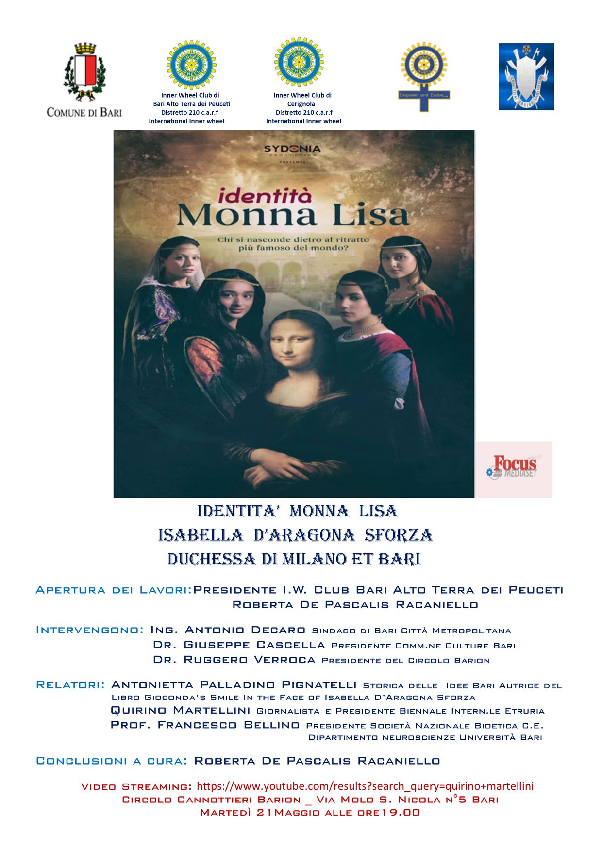 Identità Monna Lisa: Isabella D’Aragona Sforza Duchessa Di Milano e Bari