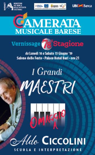 Per il progetto ''I Grandi Maestri'': Pasquale Iannone