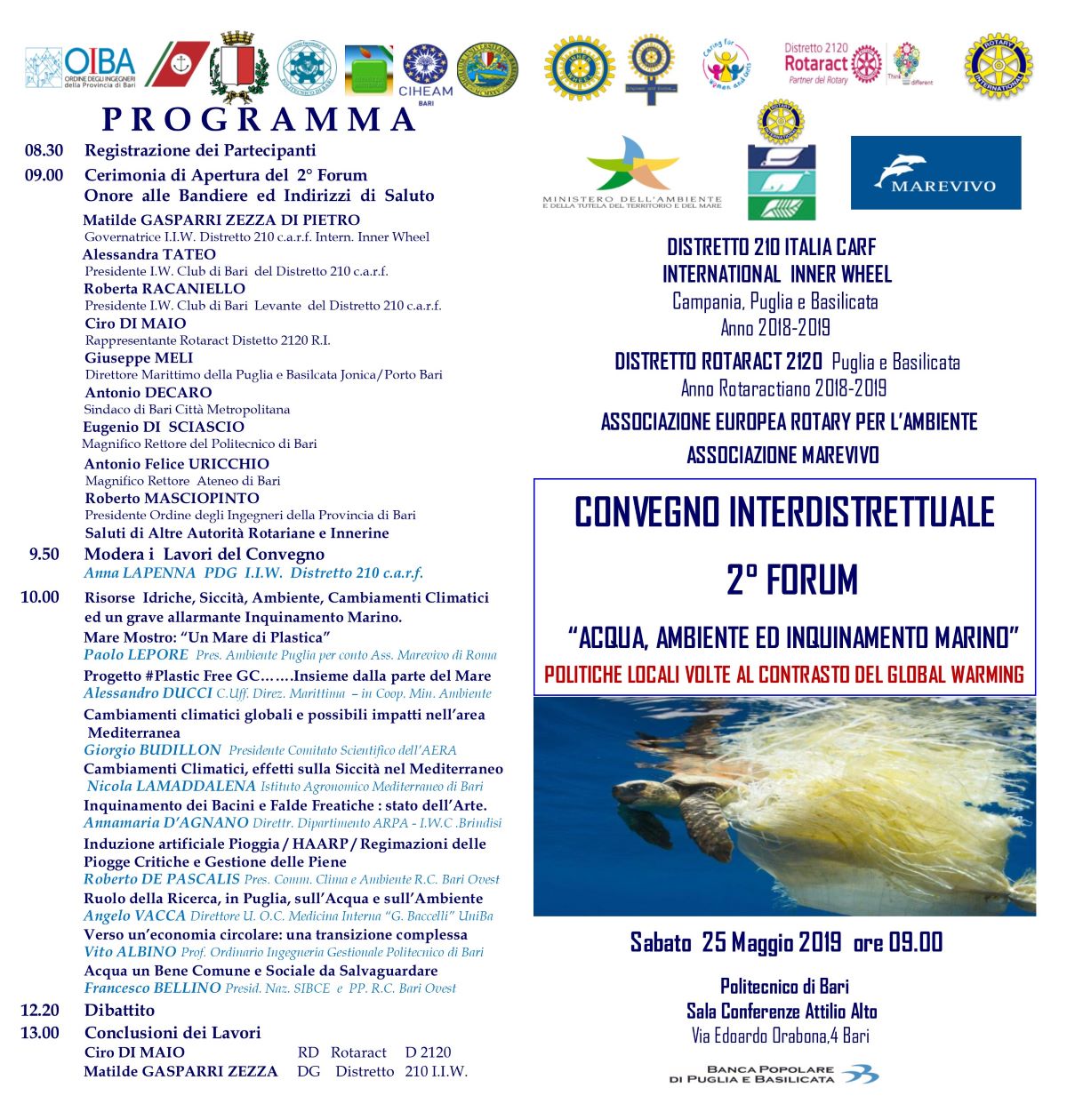 Acqua, Ambiente ed Inquinamento Marino