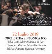 Ultimo concerto dell’Orchestra Sinfonica della Città Metropolitana di Bari a Castellana Grotte