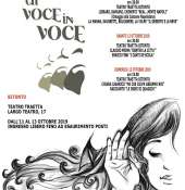 ''Di Voce in Voce'' - Prende il via l'XI edizione del festival metropolitano