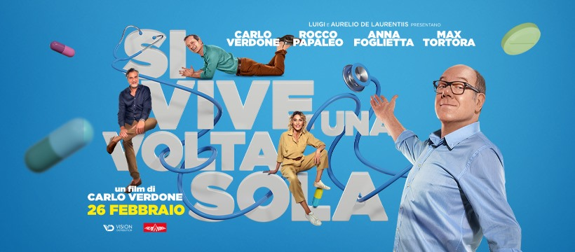 ''SI VIVE UNA VOLTA SOLA'' - CARLO VERDONE, MAX TORTORA, ANNA FOGLIETTA e ROCCO PAPALEO PRESENTANO L'ANTEPRIMA IN SALA