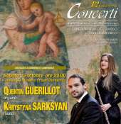 "CONCERTO PER ORGANO: DUO KHRYSTYNA SARKSYAN E QUENTIN GUÉRILLOT " a  Mola di Bari "