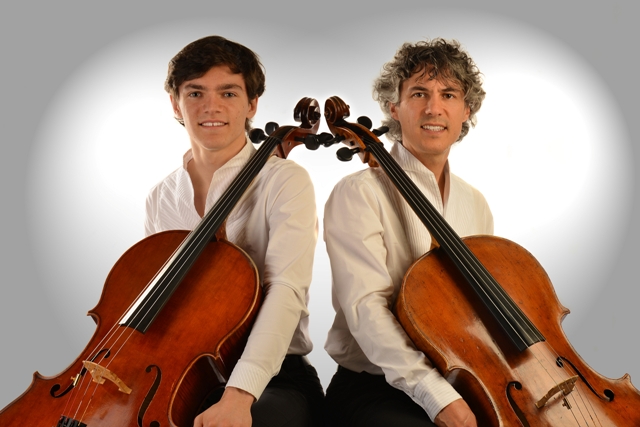 " Duo Cellos Svizzera  Milo Ferrazzini-Hauri e Claude Hauri." in  Concerto Venerdì 5 novembre 2021 a Noci