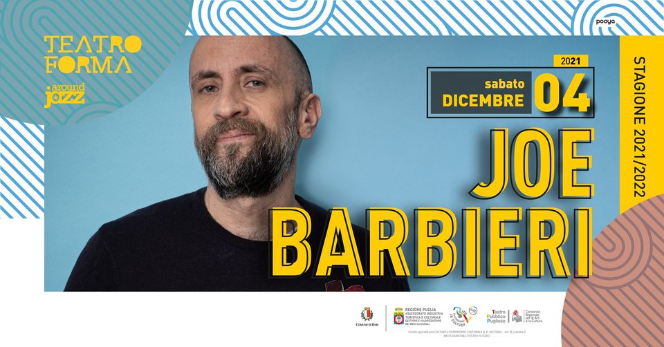 Teatro Forma: sul palco e' atteso Joe Barbieri, che ha scelto questa location per registrare il suo nuovo album live