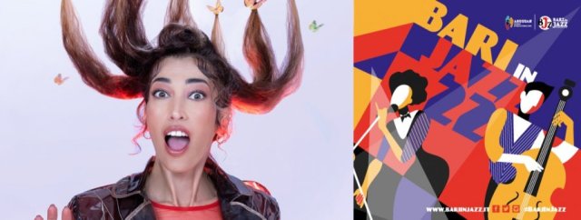 ''BARI IN JAZZ - Concerto speciale di NINA ZILLI con il sassofonista salentino RAFFAELE  CASARANO  & Jazz band - Polignano a Mare 8 settembre ''