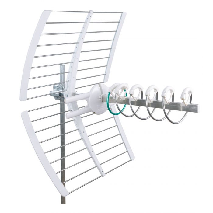 "DVB T2  DIGITALE TERRESTRE TELEVISIVO  - ELIKA PRO  la nuova antenna  Made in Italy della FRACARRO RADIOINDUSTRIE  SpA''