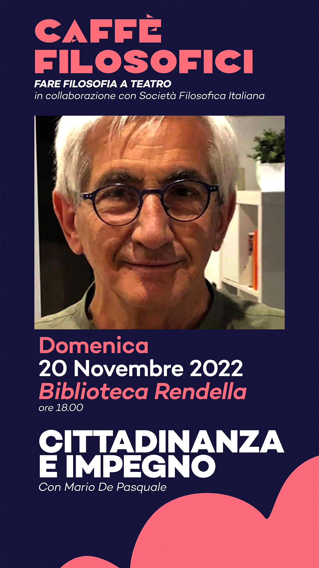 Al via i ‘Caffè filosofici’ alla Biblioteca Rendella di Monopoli