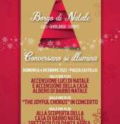 '' BORGO  DI NATALE  - Luci Ghirlande Eventi a Conversano dal 4 dicembre 2022 ''