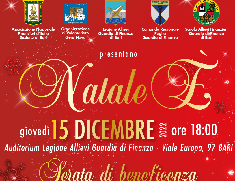 Manifestazione di beneficenza “Natale è”