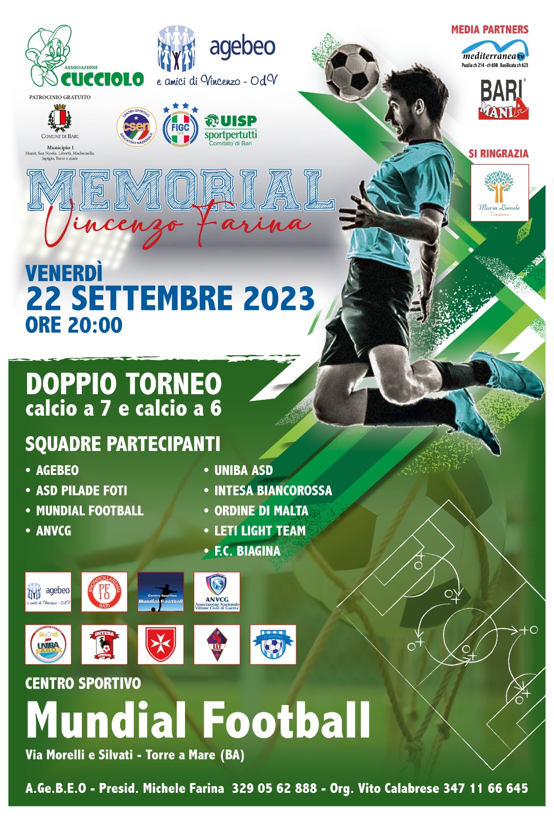 “MEMORIAL VINCENZO FARINA”