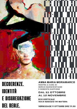 Matera: Da mercoledì 11 ottobre EcoVerticale ospita 13 opere di Anna Maria Moramarco per continuare ad ibiridare i suoi spazi nell’ambito del progetto ''Let in all''