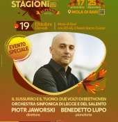 " Evento AGIMUS - Concerto di BENEDETTO LUPO con L'ORCHESTRA SINFONICA DI LECCE E DEL SALENTO diretta da  PIOTR JAWORSKI''