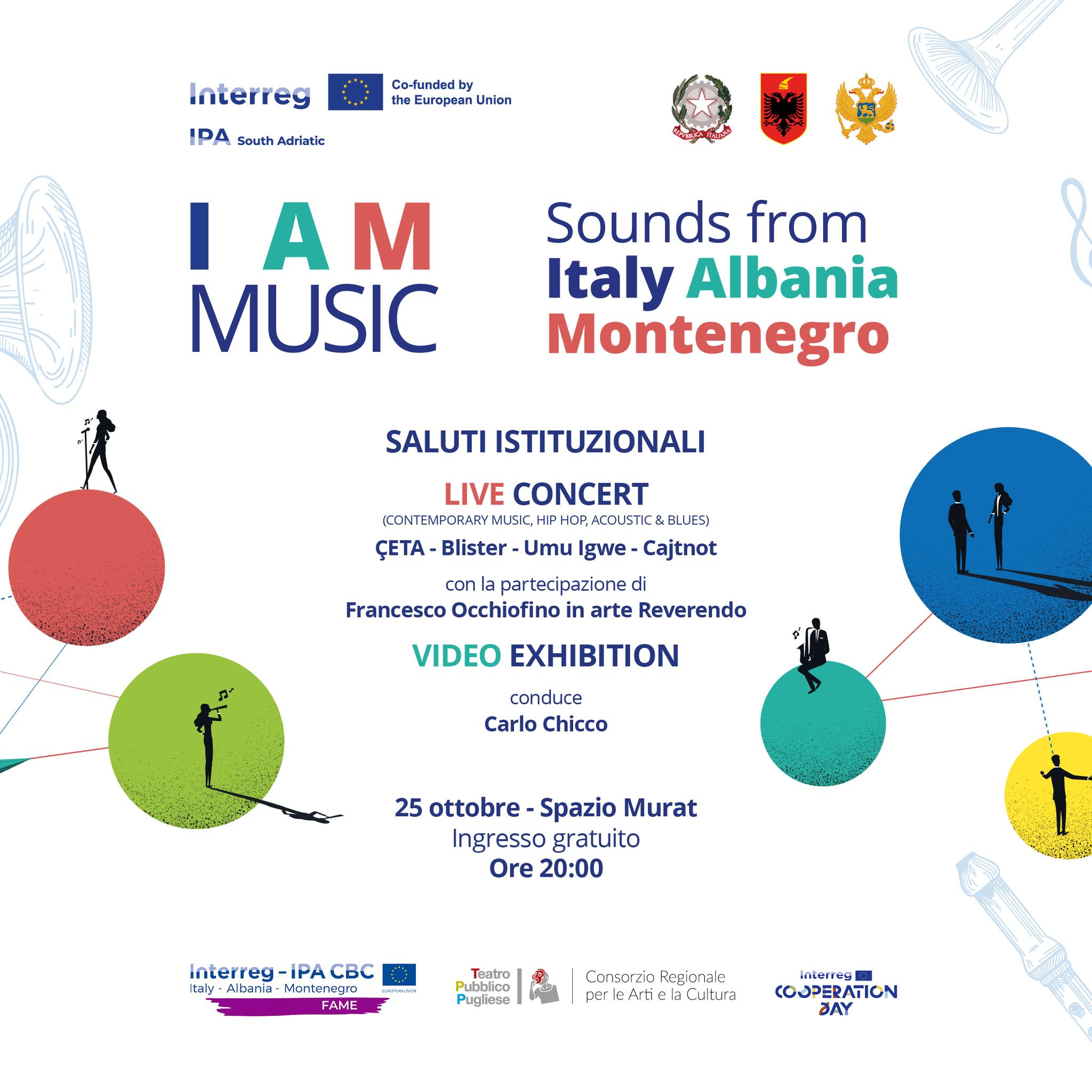 I AM MUSIC - Sounds from Italy Albania Montenegro