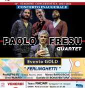 ''Paolo Fresu in..Ferlinghetti'' al Teatro Radar di Monopoli (Evento GOLD)
