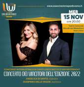 ''Festival CASA  VAN WESTERHOUT -CONCORSO INTERNAZIONALE DI CANTO LIRICO Niccolò van Westerhout -CONCERTO DEI VINCITORI DELL’EDIZIONE 2022''