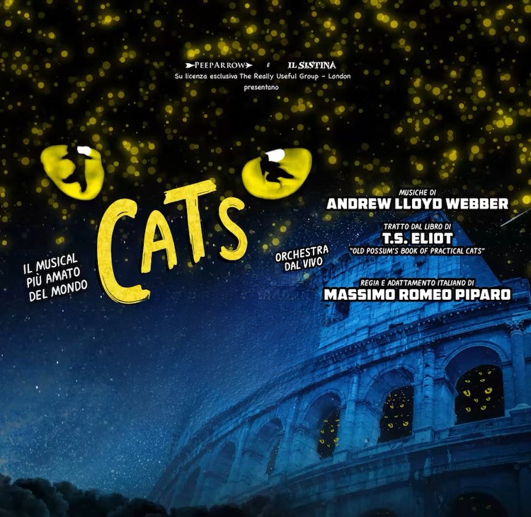 ''Cats il Musical'' in scena a Gennaio al TeatroTeam