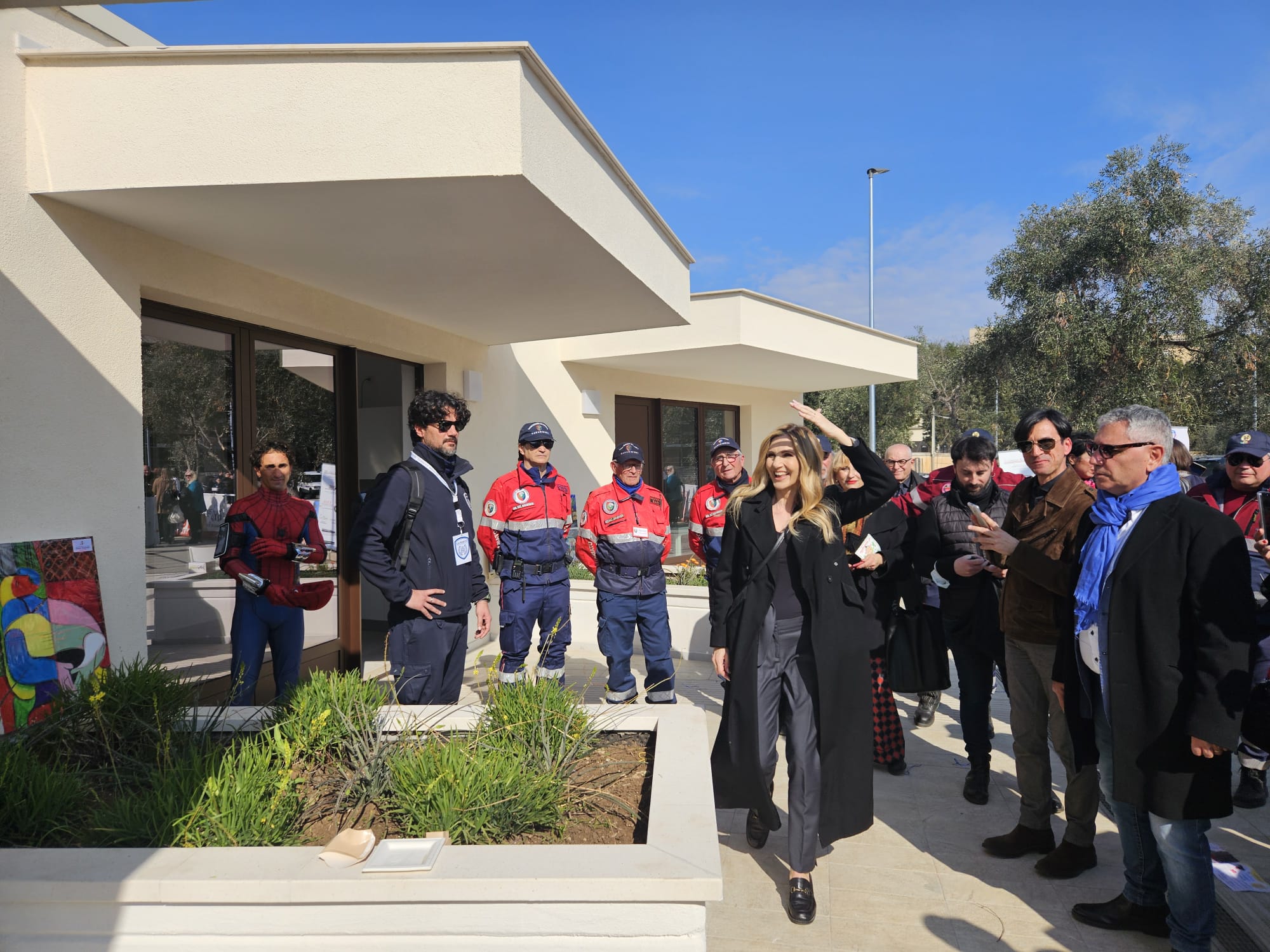 Inaugurazione del “Villaggio dell'Accoglienza Trenta Ore per la Vita per Agebeo" a Bari