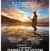 Il cantastorie recidivo Daniele Silvestri sui laghi di Monticchio per un live a contatto con la natura