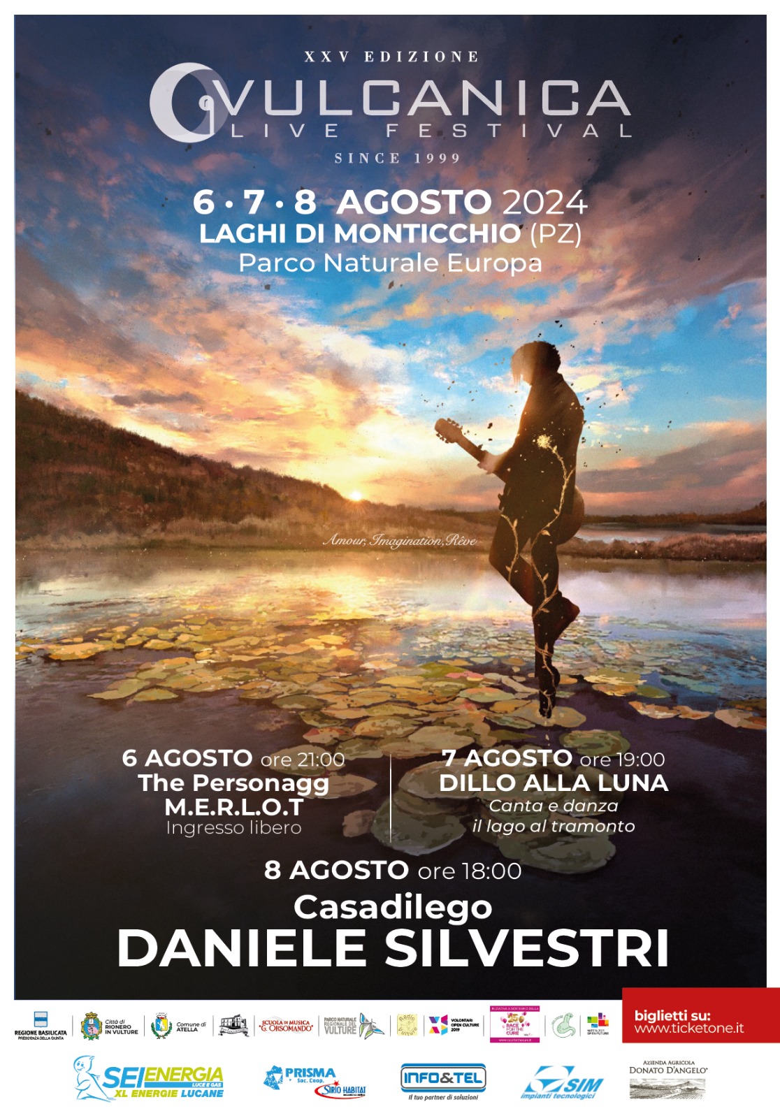Il cantastorie recidivo Daniele Silvestri sui laghi di Monticchio per un live a contatto con la natura