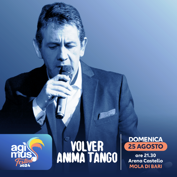 ''VOLVER - ANIMA TANGO con  PLACIDO DOMINGO JR & Buenos Aires Cafè Sextet -AGIMUS FESTIVAL 2024''