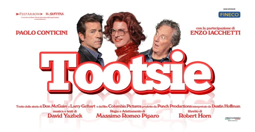 Paolo Conticini ed Enzo Iacchetti in ''TOOTSIE'' il musical di Massimo Romeo Piparo al Teatroteam.