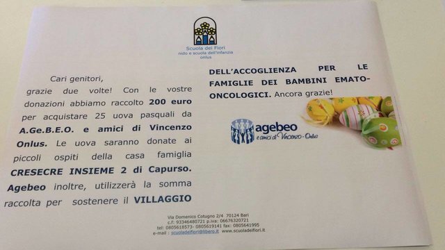 Scuola dei fiori: insegnare ai bambini il senso del dono