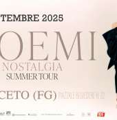 Noemi a Deliceto per la Festa Patronale