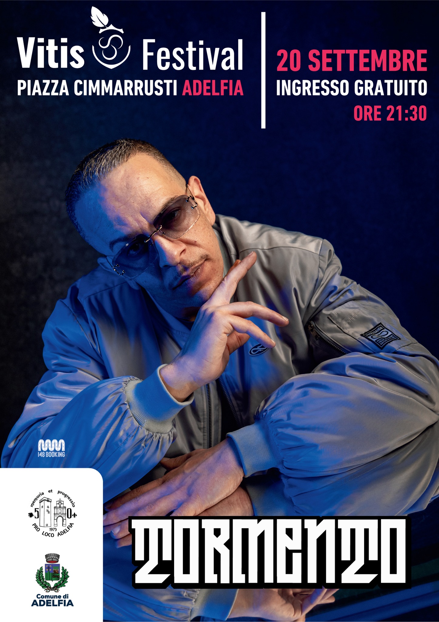 TORMENTO, la voce dei SOTTOTONO, protagonista al ''Vitis Festival'' di Adelfia