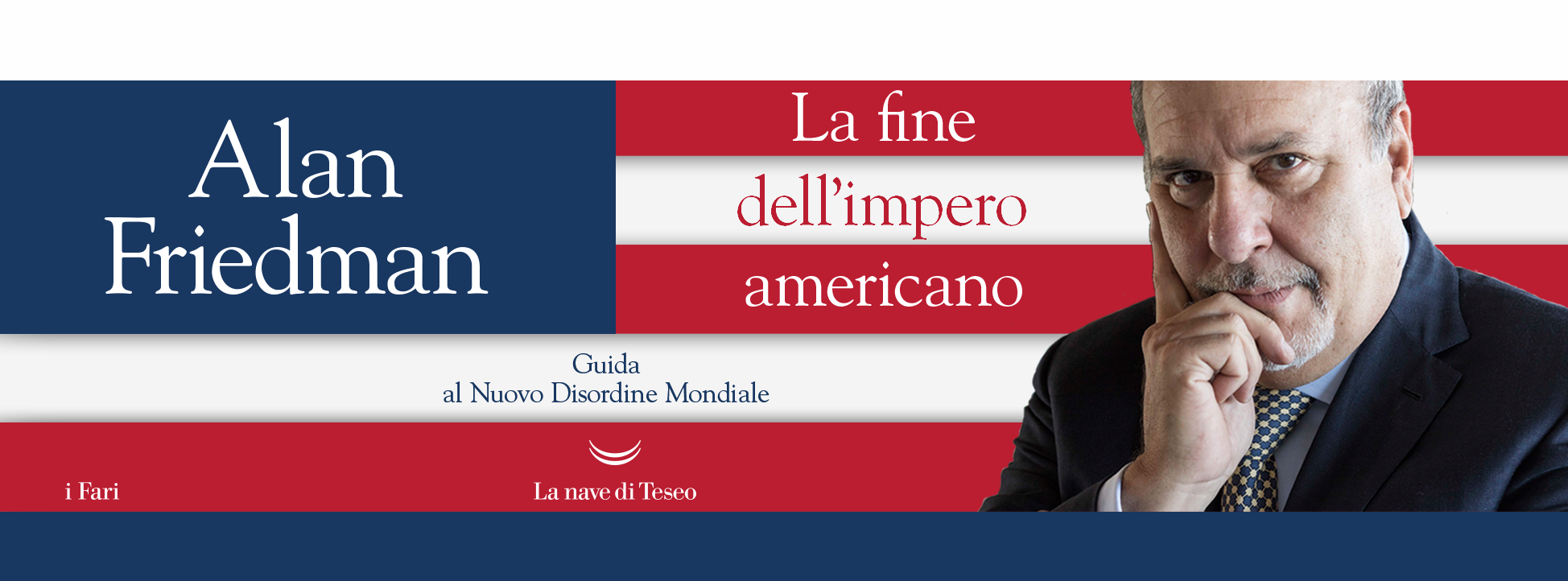 Alan Friedman a Orsara per presentare ''La fine dell’impero americano''