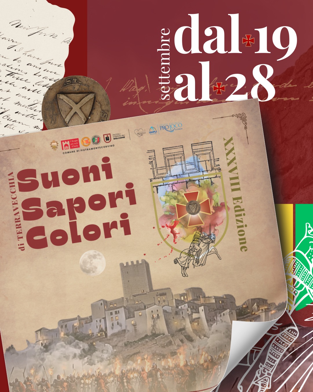A Pietra e' iniziato ''Suoni, Sapori, Colori di Terravecchia''