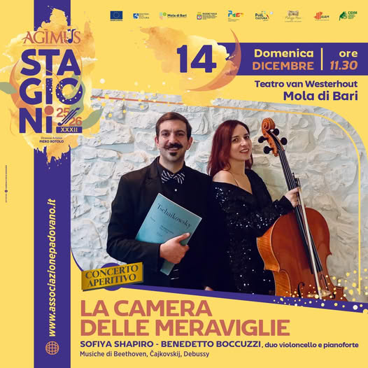 Agìmus 2025: Al Teatro Van Westerhout va in scena ''La Camera delle Meraviglie''