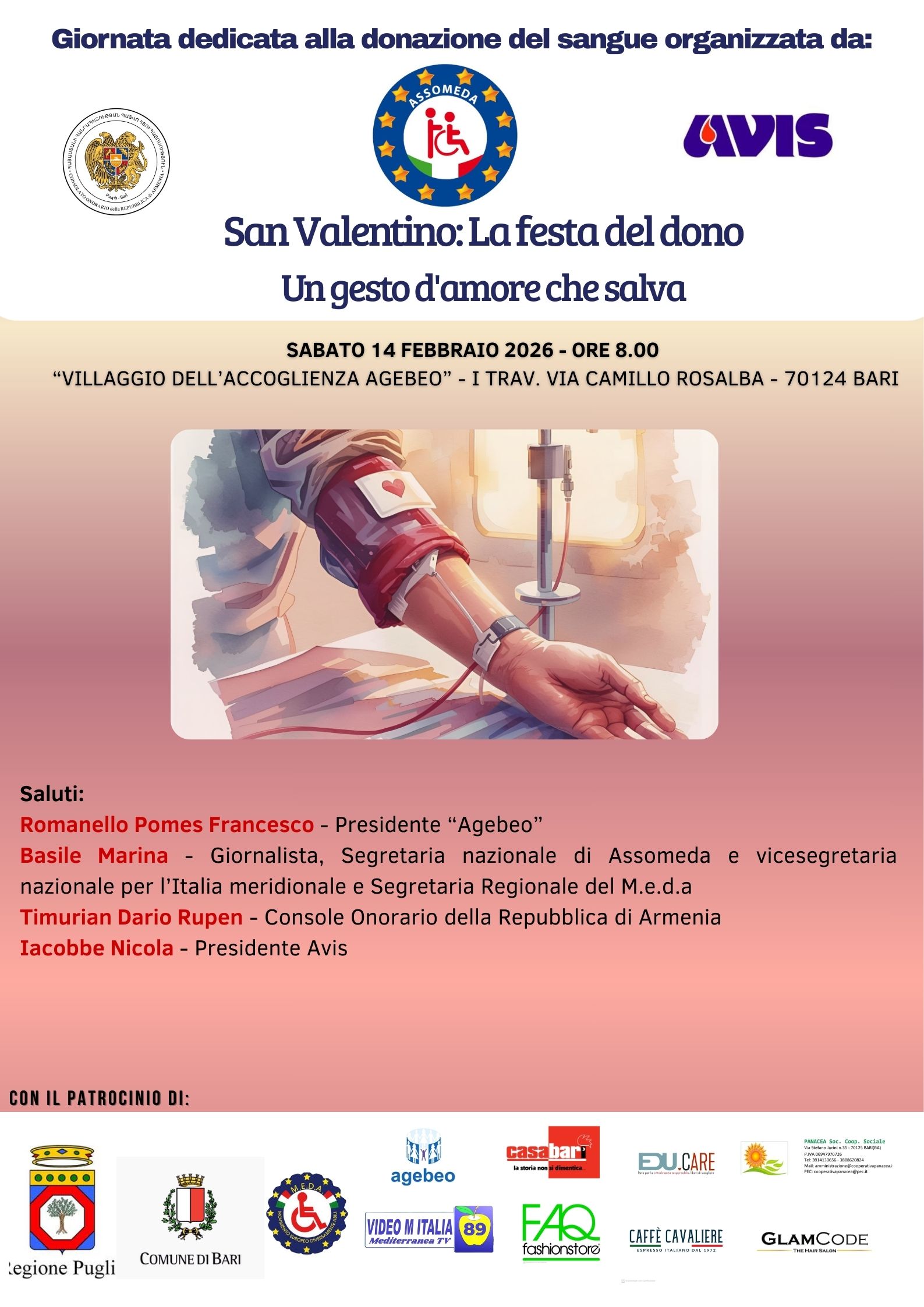 San Valentino: Quando l’amore diventa un dono che salva la Vita
