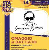 '' OMAGGIO  A  BATTIATO -  GUARNIERI  ENSEMBLE  - Teatro Niccolò van Westerhout  a  Mola di Bari ''