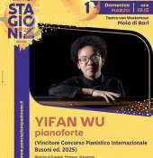 ''Yifan Wu , vincitore della 65ª edizione  Concorso Pianistico Internazionale Ferruccio Busoni 2025 a Mola di Bari ''
