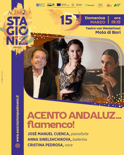 ''ACENTO ANDALUZ…flamenco!--Mola di Bari - Teatro comunale Niccolò van Westerhout''