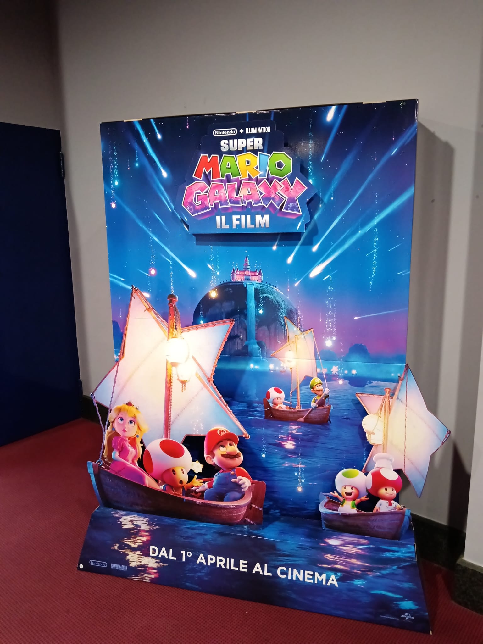Super Mario Galaxy – Il film: un viaggio tra le stelle… dal METROPOLIS di Mola di Bari