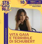 '' ILIA  KIM  . VITA  GAIA  e TERRIBILE  DI  SCHUBERT - Teatro  Van  Westerhout a  Mola di  Bari ''