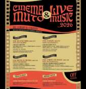 '' CINEMA  MUTO  &  LIVE  MUSIC  2026  - a  Rutigliano ''