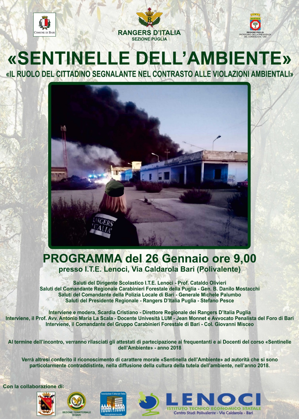 Rangers d’Italia - Sezione Puglia: “Sentinelle dell’ambiente”